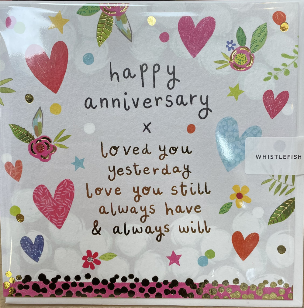 Happy Anniversary Card