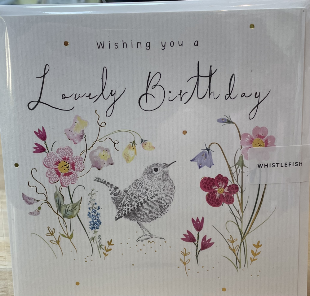 Wishing You A Lovely Birthday Gift Card